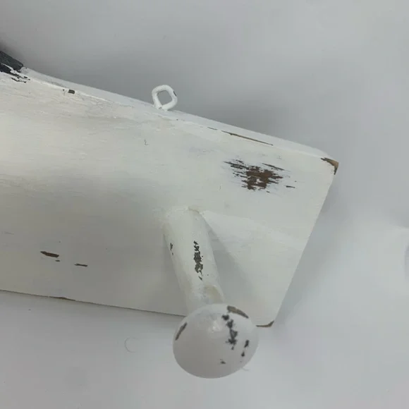 Handmade Wooden Loon Duck Bird Design Hook Cabin Hat Lightweight Coat Holder - Picture 3 of 6